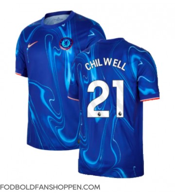 Chelsea Ben Chilwell #21 Hjemmebanetrøje 2024-25 Kortærmet